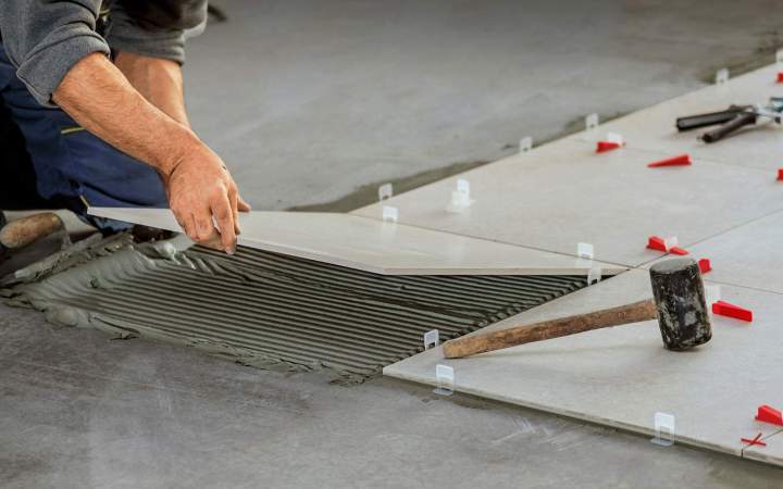 Pose de carrelage Courbevoie